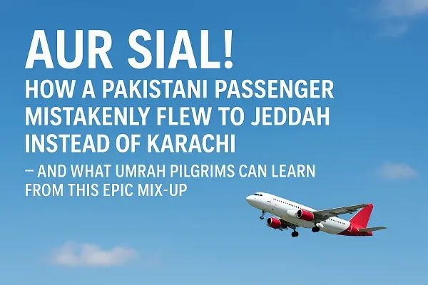 Aur Sial! How a Pakistani Passenger Mistakenly Flew to Jeddah Instead of Karachi