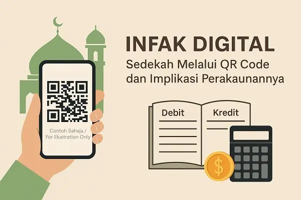 Infak Digital : Sedekah Melalui QR Code dan Implikasi Perakaunannya