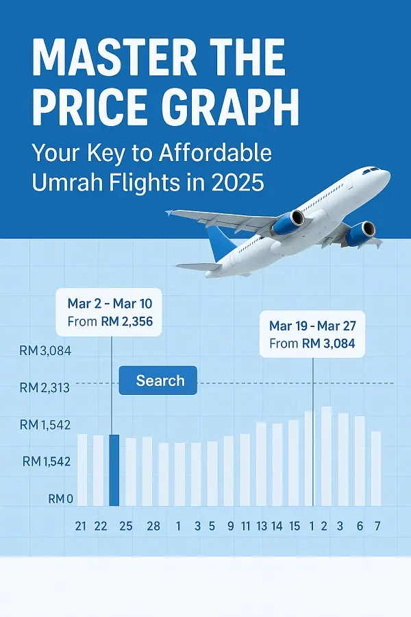 Master the Price Graph: Your Key to Affordable Umrah Flights in 2025