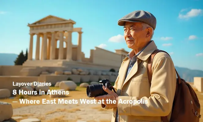 Layover Diaries: 8 Hours in Athens — Where East Meets West at the Acropolis