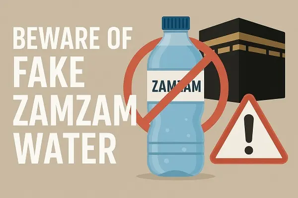 Beware of Fake Zamzam Water