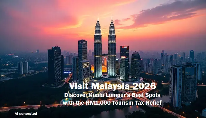 Visit Malaysia 2026: Discover Kuala Lumpur’s Best Spots with the RM1,000 Tourism Tax Relief