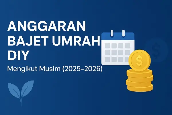 Anggaran Bajet Umrah DIY Mengikut Musim (2025–2026)