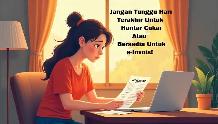 Jangan Tunggu Hari Terakhir Untuk Hantar Cukai — Atau Bersedia Untuk e-Invois!