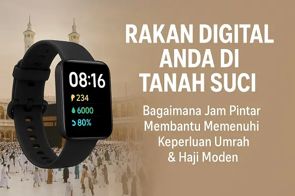 Rakan Digital Anda di Tanah Suci: Bagaimana Jam Pintar Membantu Memenuhi Keperluan Umrah & Haji Moden